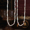 Wholesale Beaded Necklace Sweet Style Geometric Pattern Stainless Steel And Titanium Steel Electroplating For Women