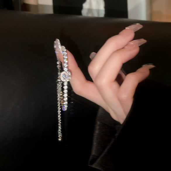 Wholesale Beaded Pearl Cat's Eye Bracelet For Women Copper Alloy With Flower Bow Star Pattern Electroplating