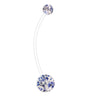Wholesale Belly Button Ring Body Piercing Jewelry Stainless Steel Cartoon Geometric Style For Pregnant Women