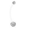 Wholesale Belly Button Ring Body Piercing Jewelry Stainless Steel Cartoon Geometric Style For Pregnant Women