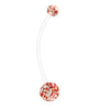 Wholesale Belly Button Ring Body Piercing Jewelry Stainless Steel Cartoon Geometric Style For Pregnant Women