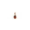 Wholesale Birthstone Necklace Copper Titanium Steel Geometric Electroplated
