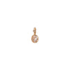 Wholesale Birthstone Necklace Copper Titanium Steel Geometric Electroplating Fashion Minimalist Ladies
