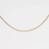 Wholesale Birthstone Necklace Copper Titanium Steel Geometric Electroplating Fashion Minimalist Ladies