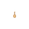 Wholesale Birthstone Necklace Copper Titanium Steel Geometric Electroplating Fashion Minimalist Ladies