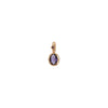 Wholesale Birthstone Necklace Copper Titanium Steel Geometric Electroplating Fashion Minimalist Ladies
