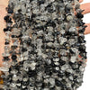 Wholesale Black Hair Crystal Gravel Loose Beads For Diy Bracelet