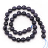 Wholesale Blue Sandstone Beads For Diy Bracelet Accessories