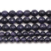 Wholesale Blue Sandstone Beads For Diy Bracelet Accessories