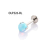 Wholesale Body Jewelry Titanium Alloy Stainless Steel Geometric Aobao Design Lip Nail Rod Cochlear Ear Nail Cartilage Puncture Ear Bone Nail