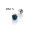 Wholesale Body Jewelry Titanium Alloy Stainless Steel Geometric Aobao Design Lip Nail Rod Cochlear Ear Nail Cartilage Puncture Ear Bone Nail