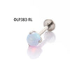 Wholesale Body Jewelry Titanium Alloy Stainless Steel Geometric Aobao Design Lip Nail Rod Cochlear Ear Nail Cartilage Puncture Ear Bone Nail
