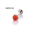 Wholesale Body Jewelry Titanium Alloy Stainless Steel Geometric Aobao Design Lip Nail Rod Cochlear Ear Nail Cartilage Puncture Ear Bone Nail