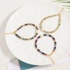 Wholesale Bohemian Retro Geometry Natural Stone Copper Freshwater Pearl Handmade Bracelet For Women