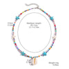 Wholesale Bohemian Shell Beaded Necklace With Star And Geometric Patterns Handmade