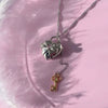 Wholesale Bow Knot Copper Necklace Electroplated With Real Gold Color Preservation