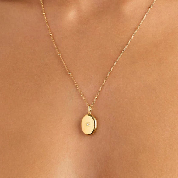 Wholesale Bow Knot Copper Necklace Electroplated With Real Gold Color Preservation