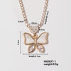 Wholesale Bow Necklace Copper Electroplated Stylish For Women