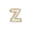 Wholesale Bracelet Accessories Copper 18K Gold Plated Fashion Letters Numbers Text Beaded