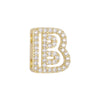 Wholesale Bracelet Accessories Copper 18K Gold Plated Fashion Letters Numbers Text Beaded