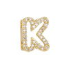 Wholesale Bracelet Accessories Copper 18K Gold Plated Fashion Letters Numbers Text Beaded