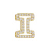 Wholesale Bracelet Accessories Copper 18K Gold Plated Fashion Letters Numbers Text Beaded