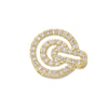 Wholesale Bracelet Accessories Copper 18K Gold Plated Fashion Letters Numbers Text Beaded