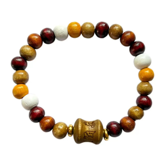 Wholesale Bracelet Coconut Shell Wood Slice Turquoise Geometric Handmade