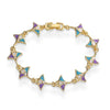 Wholesale Bracelet Copper Animal Zodiac Oil Dropping Coconut Shell Stitching For Women