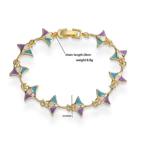 Wholesale Bracelet Copper Animal Zodiac Oil Dropping Coconut Shell Stitching For Women