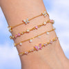 Wholesale Bracelet Copper Butterfly Bow Shape Electroplating Sweet Animal Style Women's Hand Jewelry