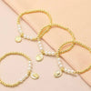 Wholesale Bracelet Copper 18K Gold Plated Geometric Style
