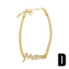 Wholesale Bracelet Copper Love Heart Shape Electroplating For Women