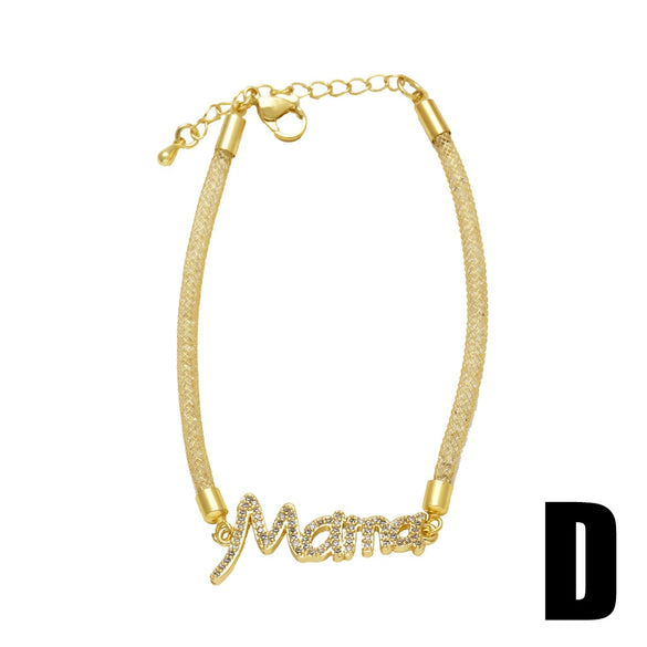 Wholesale Bracelet Copper Love Heart Shape Electroplating For Women