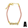 Wholesale Bracelet Copper Love Heart Shape Electroplating For Women