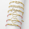 Wholesale Bracelet Copper Love Heart Shape Electroplating For Women