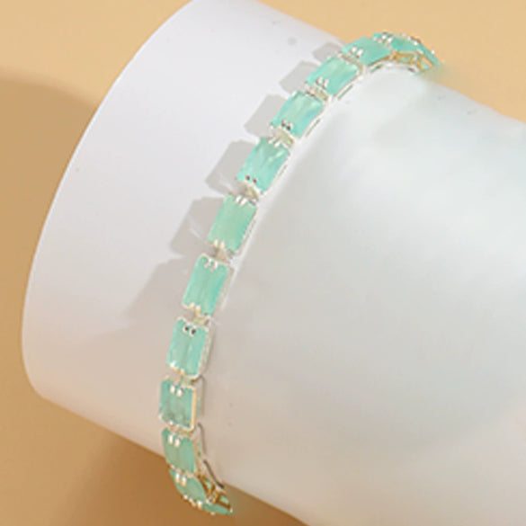 Wholesale Bracelet Copper Plastic Gold Plated Geometric Minimalist Retro Style For Women