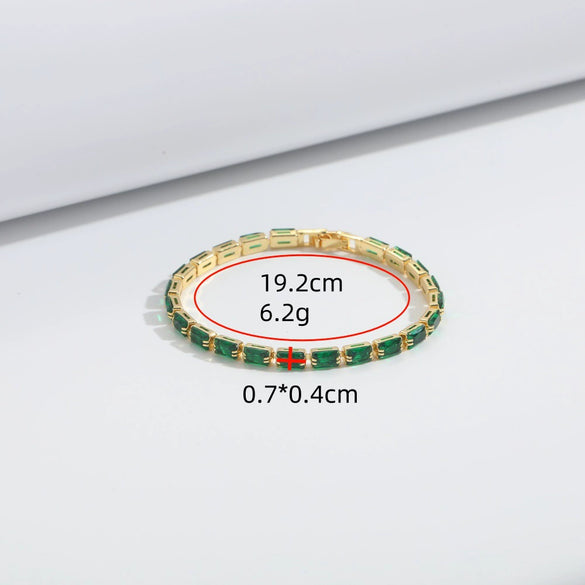 Wholesale Bracelet Copper Plastic Gold Plated Geometric Minimalist Retro Style For Women