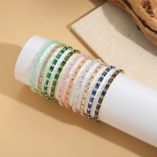 Wholesale Bracelet Copper Plastic Gold Plated Geometric Minimalist Retro Style For Women