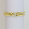 Wholesale Bracelet Copper Plated Gold Cute Letters Pattern Electroplating For Women