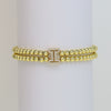 Wholesale Bracelet Copper Plated Gold Cute Letters Pattern Electroplating For Women