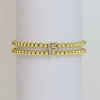 Wholesale Bracelet Copper Plated Gold Cute Letters Pattern Electroplating For Women