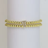 Wholesale Bracelet Copper Plated Gold Cute Letters Pattern Electroplating For Women