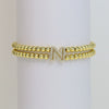 Wholesale Bracelet Copper Plated Gold Cute Letters Pattern Electroplating For Women