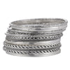 Wholesale Bracelet Iron Geometric Embossed Electroplated For Women