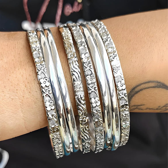 Wholesale Bracelet Iron Geometric Embossed Electroplated For Women