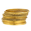 Wholesale Bracelet Iron Geometric Embossed Electroplated For Women