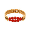 Wholesale Bracelet Jewelry Stainless Steel Geometric Splicing Retro Fashion Electroplated For Women