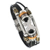 Wholesale Bracelet Leather Geometric Vintage Animals Handmade Couple Style