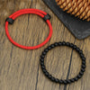 Wholesale Bracelet Milan Rope Black Magic Sand Geometric Handmade Unisex